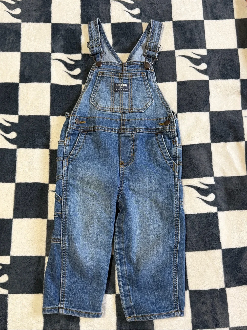 OshKosh B'gosh Blue Denim Kids Overalls